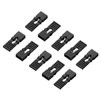 sourcing map Jumper Kappe Anschlusskappe 2,54mm Pitch Pin Header Anschluss Lang Typ Jumper Steckerabdeckung DIY Reperatur Teile, Schwarz 20 Stück