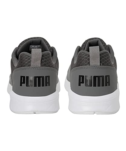 Image of PUMA | NRGY Comet Running Shoes | Castlerock-Quarry-Lime Squeeze | 7UK