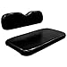 Wise WG004-7050 EZGO TXT/Medalist Golf Cart Front Seat Complete Set, Black