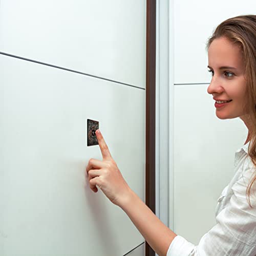 Akatva Door Bell Button – Bell Push Button – Doorbell Chime Wired - Doorbell Button Wired – Door Bell Ringer Button – Doorbell Button Replacement – Wired Doorbell Button - Oil Rubbed Bronze Finish #TOP3