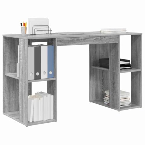 Bureau ergonomique gris Sonoma pour optimiser votre espace PC - 4