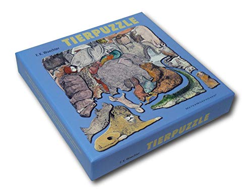 Preisvergleich Produktbild Unbekannt F.K. Waechters Tierpuzzle - EIN Bild aus 33 Tieren