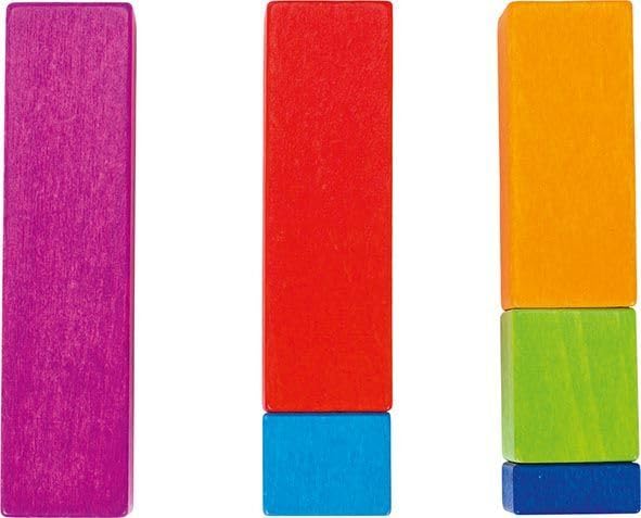 Palitos de cálculo GOKI de madera barnizada para aprender matemáticas en casa 3