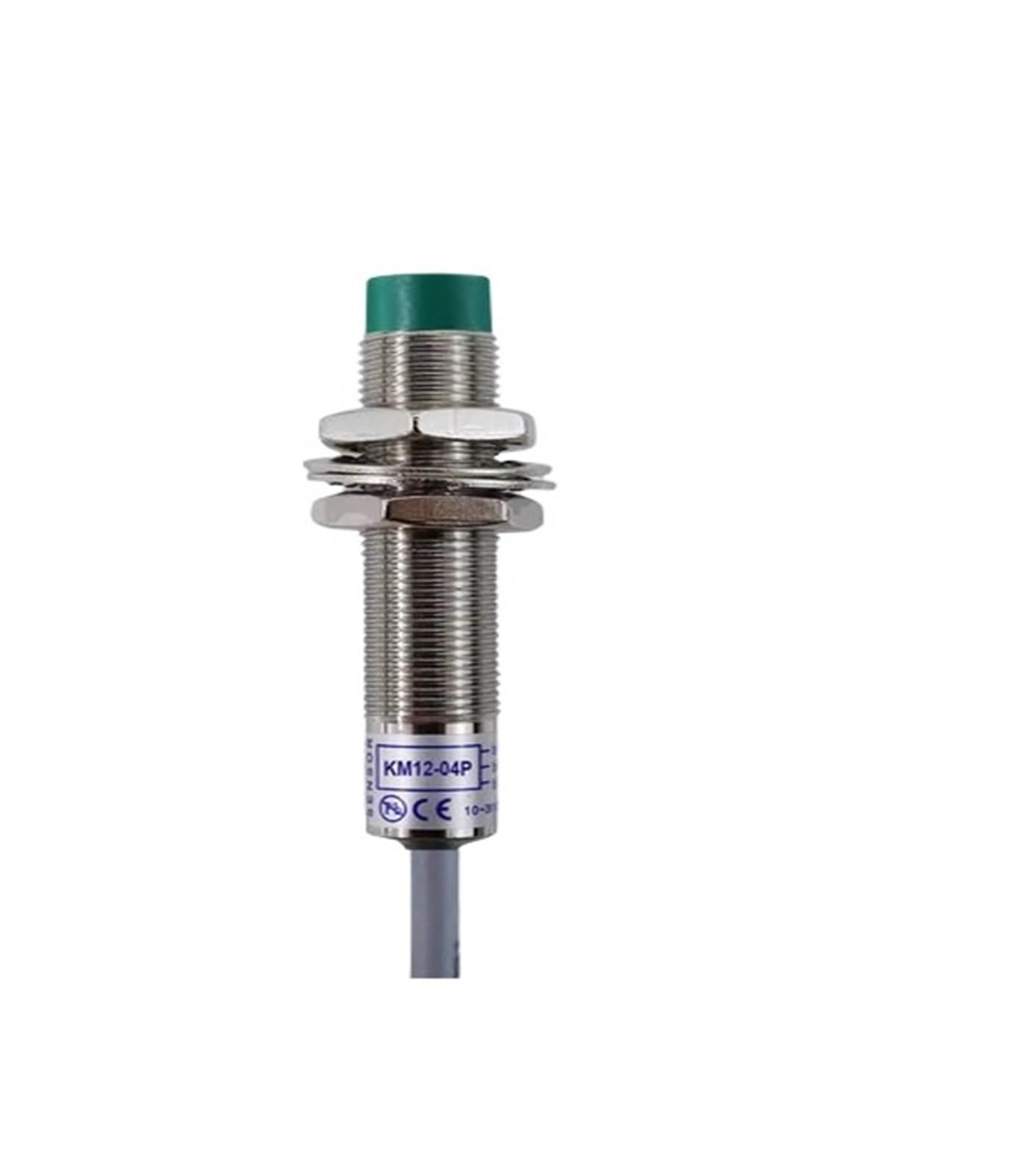 XDDQWSWA 2PCS KM12-04N KM12-04P KM12-04NS KM12-04PS KM12-04NB KM12-04PB Cylindrical Proximity Switch Sensors(KM12-04P)