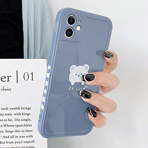 Coque iPhone 13 Pro ours mignon pour le style quotidien des filles
