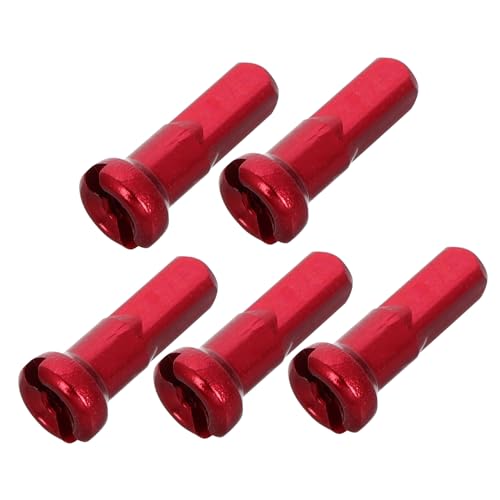 BESPORTBLE Universal Bicycles Spoke Caps 14mm Alloy Bike Spoke Nipples Easy Install End Caps for 2mm Nipple End Tips Decorative Decor