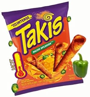 Takis Explosion Jalapeno Cheese Tortilla Chips 113g