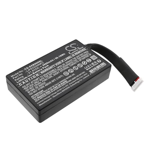 2600mAh / 56.16Wh Replacement Battery for Sony GTK-XB90, 1-853-679-11, LIP6332HNPC
