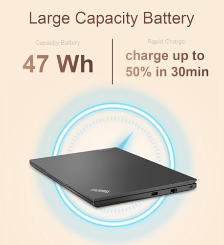 Image of Lenovo Gen 13 ThinkPad X1 Carbon Touchscreen Laptop with Intel Ultra 7 255U Processor, 14 inch WUXGA 100% sRGB, 32GB DDR5 RAM, 2TB NVMe Performance SSD, FHD+ IR+ RGB Camera, and Windows 11 Pro