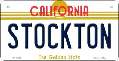 SMART BLONDE Stockton California Novelty Metal Bicycle Plate BP-11429