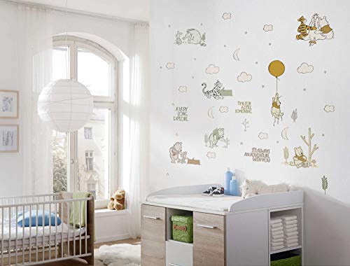Stickers muraux de Komar - Disney Winnie the Pooh Woodland - 47 pièces