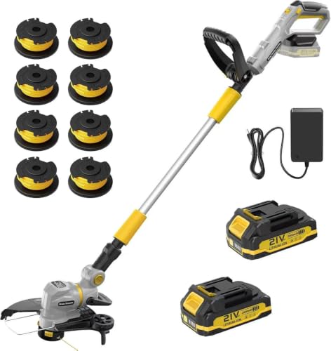 12" 21V Cordless Weed Wacker & Edger 2-in-1