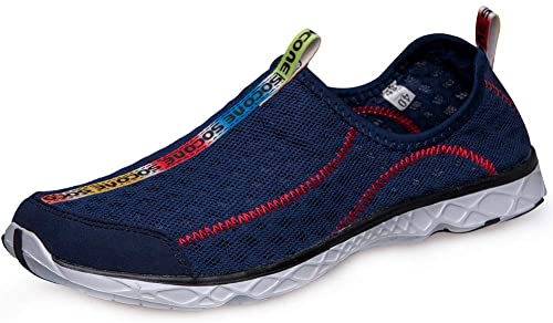 Image of Men's Quick Drying Aqua Water Shoes,3-Second Drainage & All-Terrain for Swimming,Hiking,Yoga