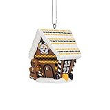 FOCO Pittsburgh Steelers NFL Gingerbread House Ornament, One Size, ABSONFGBHS