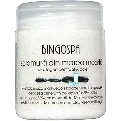 BINGOSPA Badezusätze Sole mit Mineralien aus dem Toten Meer mit Kollagen Cover