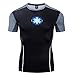 HOOLAZA - T-Shirt de Compression Sport Fitness pour Homme Motif Avengers Super Héros - - XX-Large