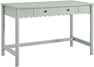 Modway Emmeline Scallop Desk in Sage