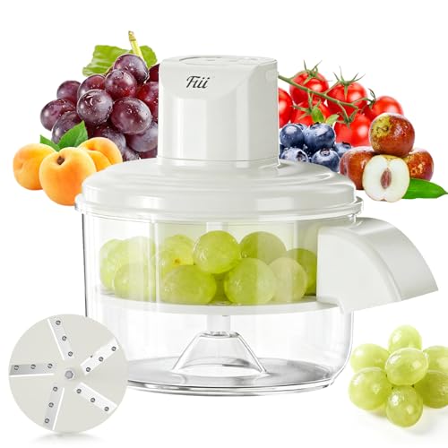 Electric Grape Peeling Machine – Automatic Peeler Skin Remover Tool for Small Fruits. 20s Fast Peeling Rechargeable Wireless, Easy Clean for Home & Commercial Use, Grape Garlic Cherry Tomato Peeler