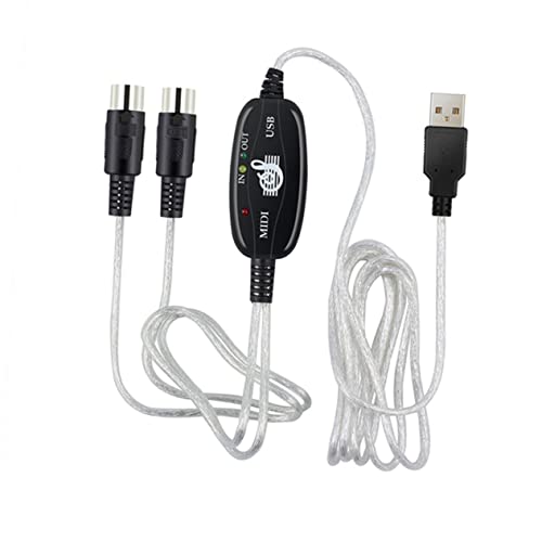 Câble USB pour clavier midi cordon adaptateur instruments électroniques VICASKY XP PC 3x