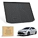 LASFIT Cargo Mat for Toyota Corolla Hatchback 2019-2026, Custom Fit All-Weather TPE Rubber Trunk Mat for Toyota Corolla Accessories, Waterproof, Easy to Clean, Black