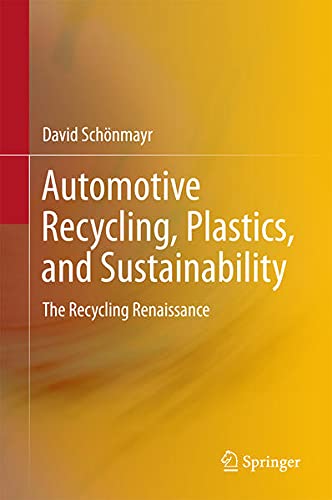 Buy Automotive Recycling, Plastics, and Sustainability — BookShops.in