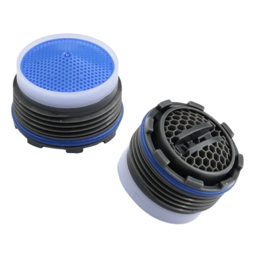 rudis-spareparts Boquilla mezcladora aireador aireador grifo M18,5 apto como pieza de repuesto para IKEA YTTRAN, ÄLMAREN, GLYPEN (2 piezas)