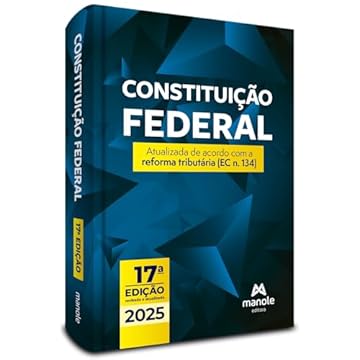 Capa do livro Constituição Federal: Atualizada de acordo com a reforma tributária (EC n. 134)