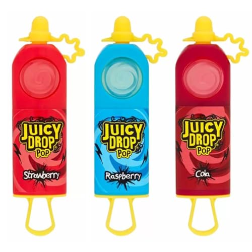 Juicy Drop Pop Lollipop With Sour Gel - 12 (Box) Toys & Novelty Sweets
