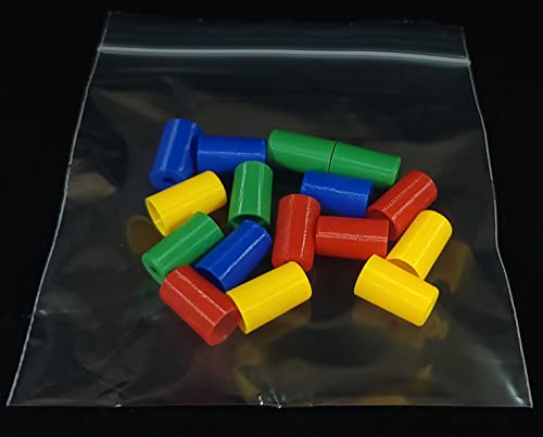 Trouble Board Game Replacement Pieces Parts Movers Pawns Pegs -16 Red Green Blue Yellow #TOP3