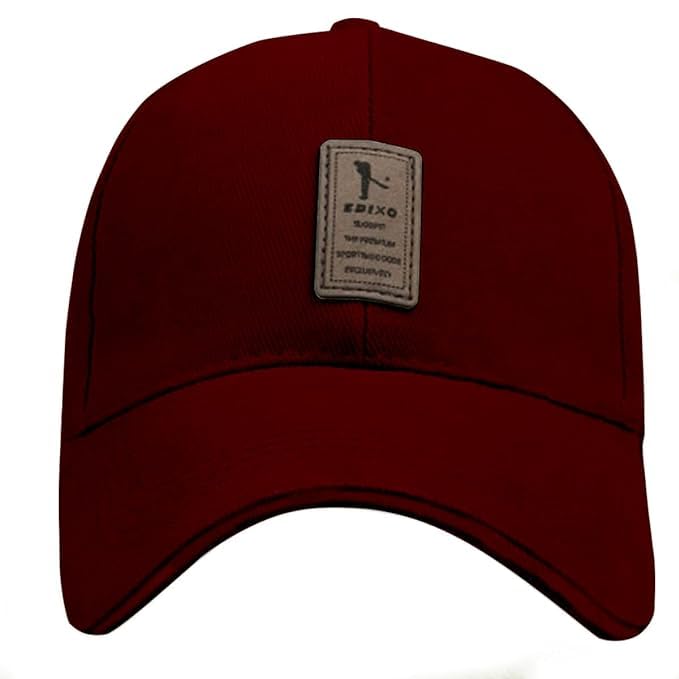 Image of MIK Unisex Baseball Cap (9560 Black Free Size).