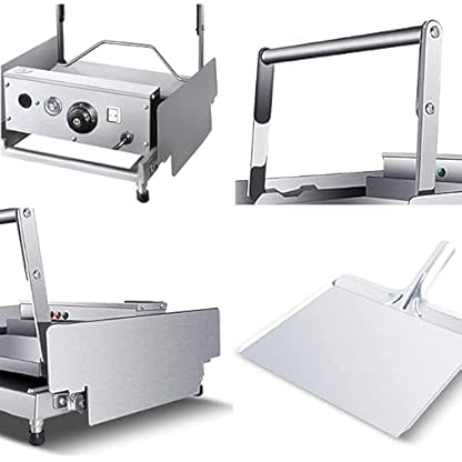MNSRRN Kommerzielle doppelseitige Aluminiumplatten-Burger-Maschine, Doppelschicht-Backen-Burger-Maschine Antihaft 12 Burger-Heizungs-Brot-Maschine, gebrauchte Küchen Fast-Food-Restaurants – Bild 5