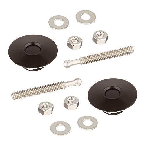 Quick Release Latch Lock Clip Hood Pins Push Button Kit 1.5in/38mm Dia.
