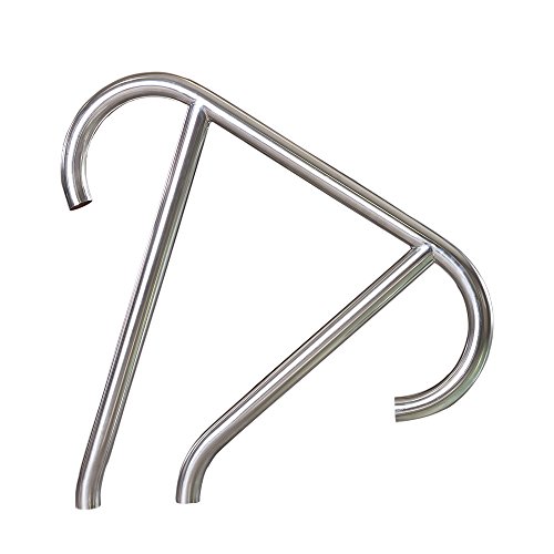S.R. Smith MER-1001S-MG Meridian Series Single Pool Hand Rail, Stainless Steel