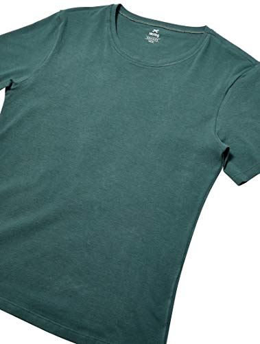 Camiseta Básica, Hering, Feminino, Verde, P