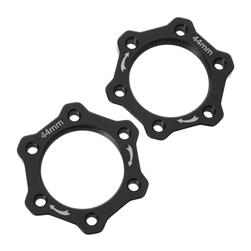 JUMPLAWN ディスクブレーキ変換アダプター 自転車用ボルトギアスレッドハブ対応 アルミ合製 耐久性に マウンテンバイク用 フランジ変