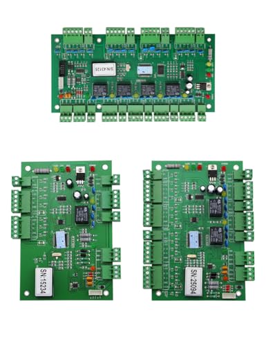 Intercoms RS485 Communication Networking Controller Supports Multi-Door Access External IC or ID RF Card Reader Software Management for Access Control Systems (Double Door Two-Way)