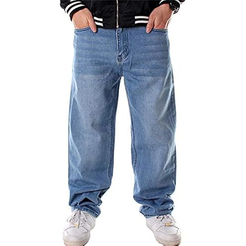 LUOBANIU 90s Vintage Baggy Jeans Cover