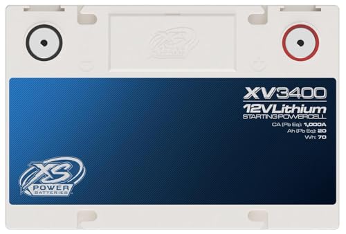 Batería XS Power XV3400, Litio Titanato, 12V, 1000 amperios miniatura 3