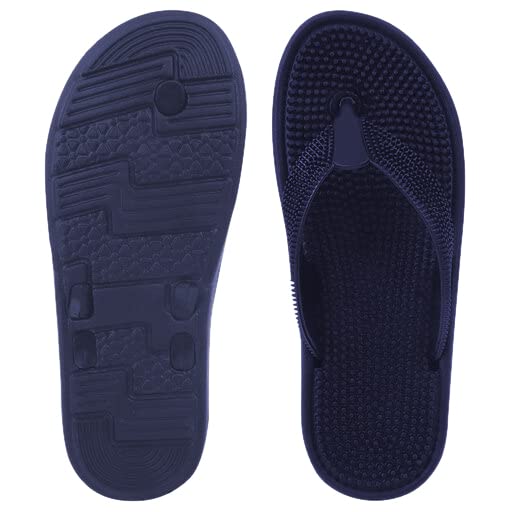 Image of TieFit Men's Super Soft Home, Beach, Bathroom, Outdoor Slippers, Anti-Slip Thick Sole, Ergonomic Slipper (UK 6-9)