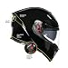 AGV 0041A4MY_002_ML K5 S Solid Casco Moto Integral, Negro, ML