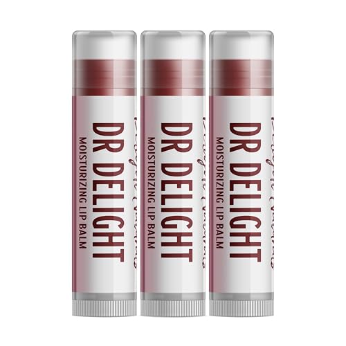 Delight Naturals Dr Delight Tinted Lip Balm - Set of Three