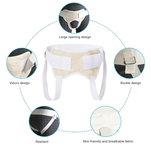 Faja abdominal para soporte de hernia para adulto miniatura 2