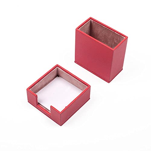 Ensemble de bureau en cuir rouge pour organiser votre espace de télétravail