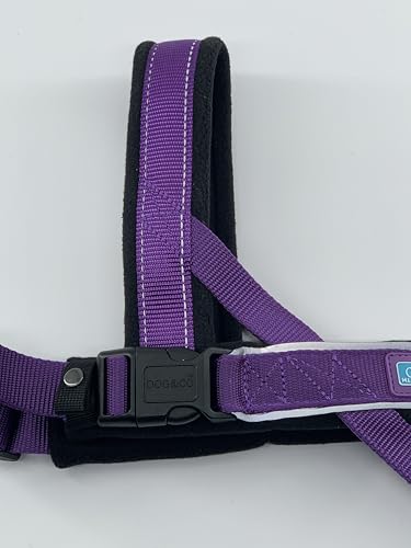 Harnais anti-traction DOG & CO violet S Performance - 7