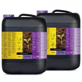 Atami B'Cuzz Engrais Terre A+B 2x1L - Nutriment Biominéral Professionnel Pour Plantes