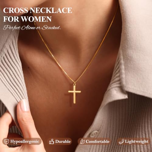 JIAOGE Cross Necklace - image 2