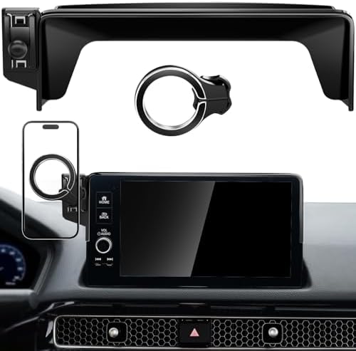 pop-tech Magnetic Phone Holder for Honda Civic 11th Gen 2022 2023...