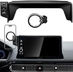 Pop-tech Magnetic Phone Holder for Honda Civic 11th Gen 2022 2023 2024 2025 2026, 360° Car Screen Phone Mount Made for Civic Hatchback Sedan Touchscreen, Compatible with Magsafe iPhone Accessories