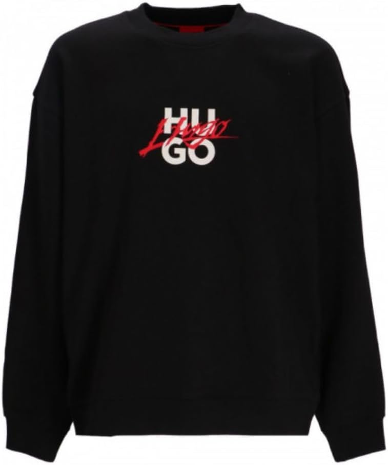 Men's Script Stack Logo Crewneck Sweatshirt
