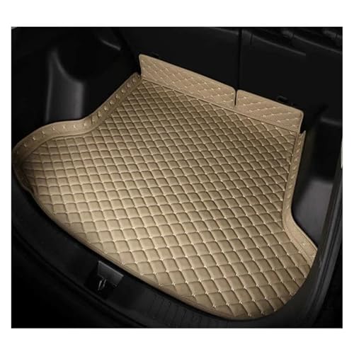 Tapis de coffre de voiture imperméable et lavable pour Kia Sportage R SUV beige